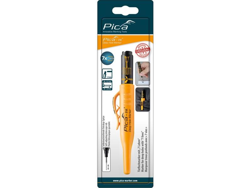 Pica Tieflochmarker Pica-Ink Schwarz Baumarker