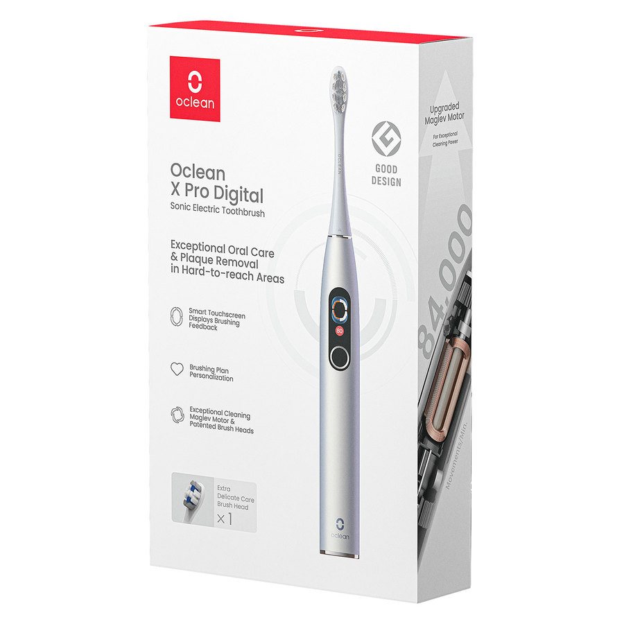 Oclean Electric X Pro Digital Toothbrush Silver
