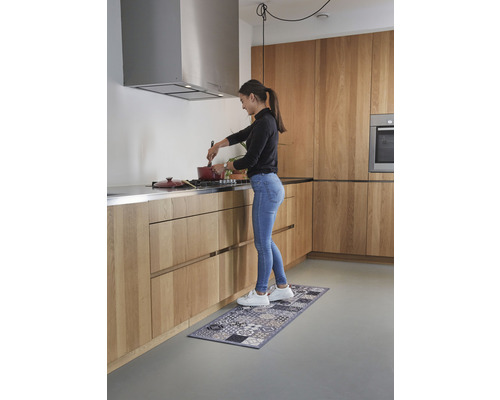 Vuilvangmat Cook&Wash patchwork tegels 50x150 cm