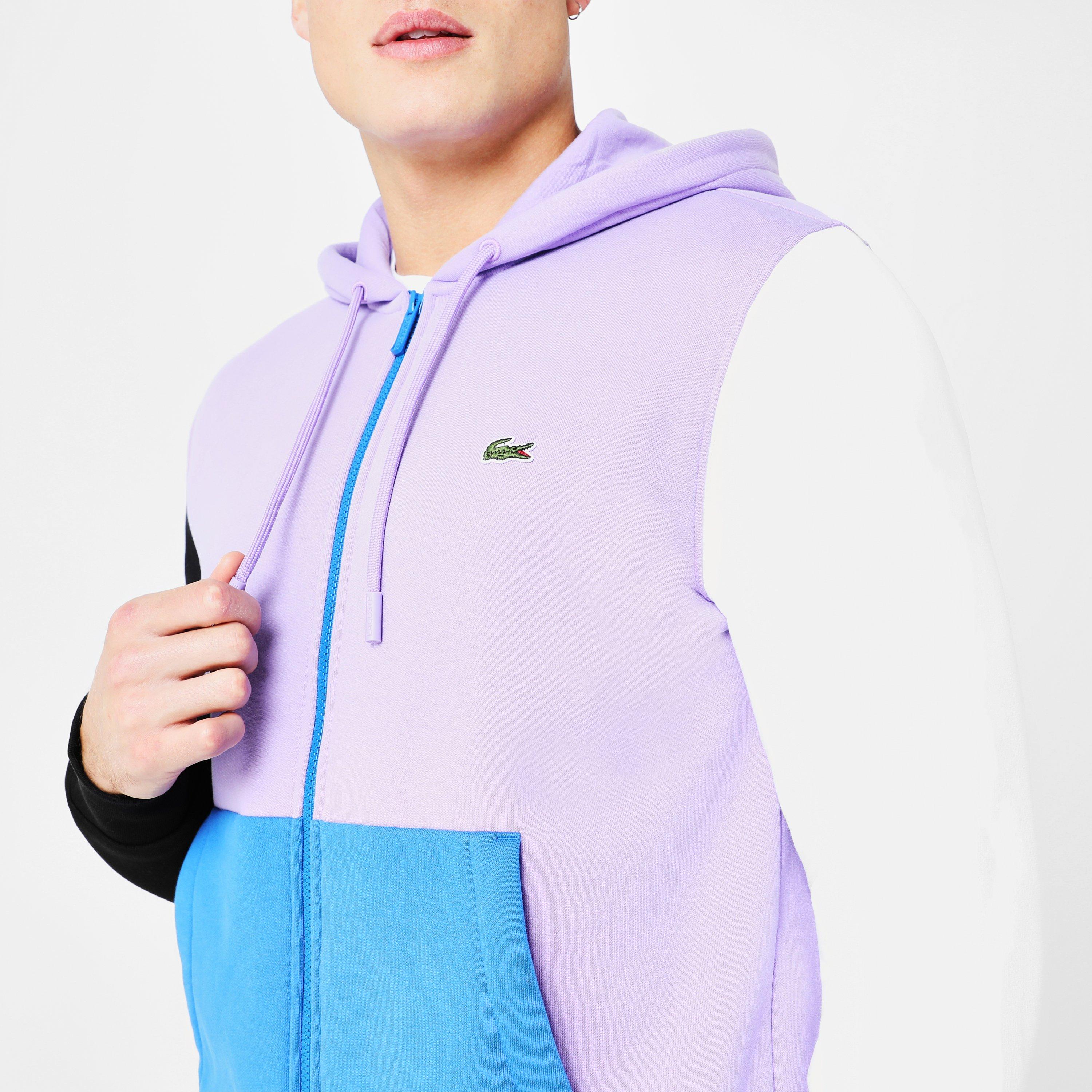 Lacoste Colour Block Zip Hoodie