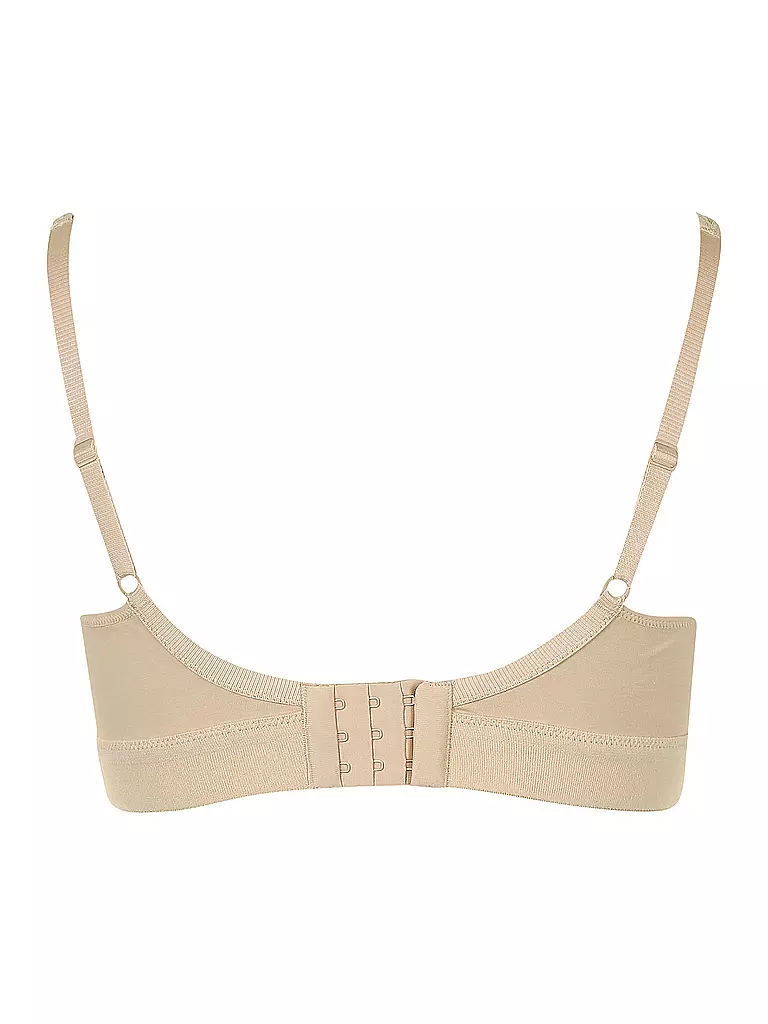 NINA VON C Wellness BH ohne Bügel Cotton Shape Caramel beige