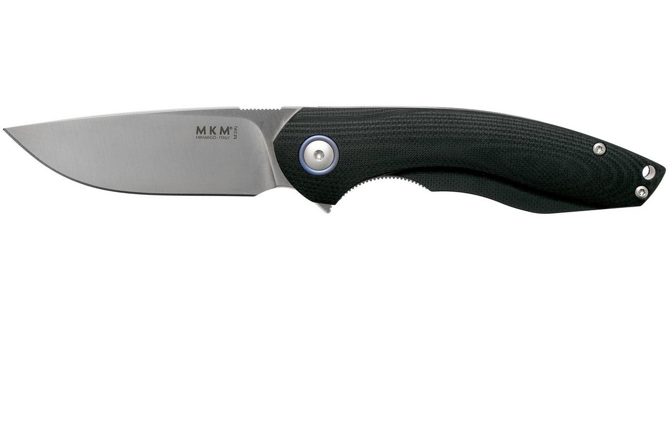 MKM Timavo VP02-GBK Black G10 zakmes, Voxnaes design