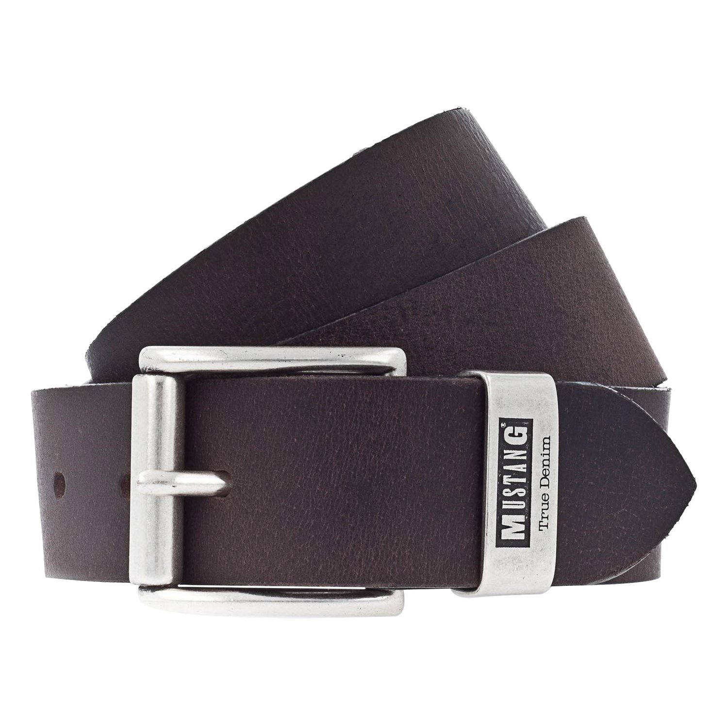 MUSTANG Ledergürtel  - dark brown