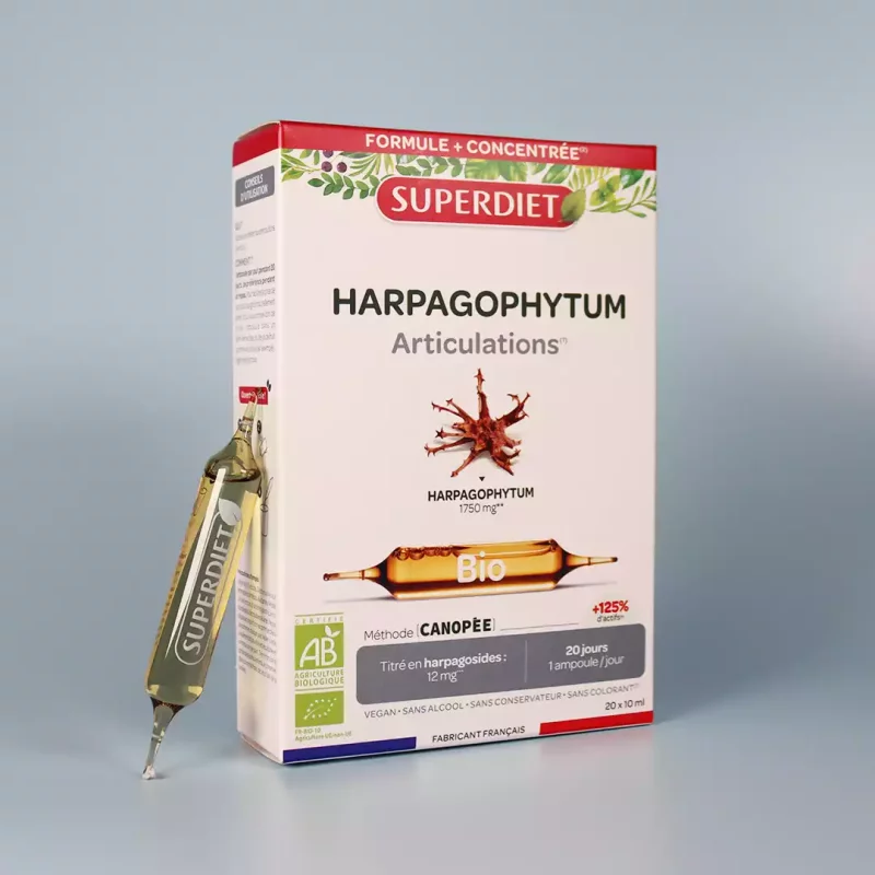 HAPAGOPHYTUM BIO – Articulations – 20 Ampoules de 10ml