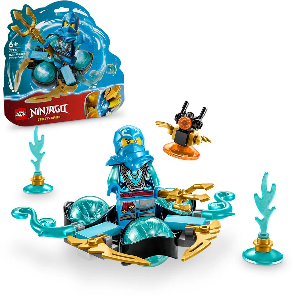 LEGO®NINJAGO 71778 - LE DERAPAGE SPINJITZU - LE POUVOIR DU DRAGON DE NYA