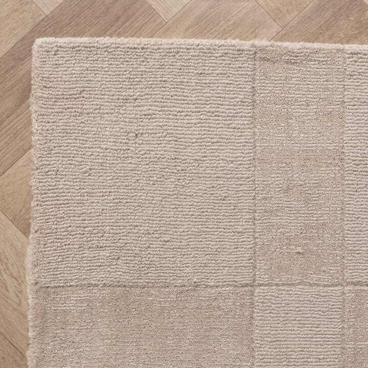 Wollen vloerkleed - Giselle Abstract Creme