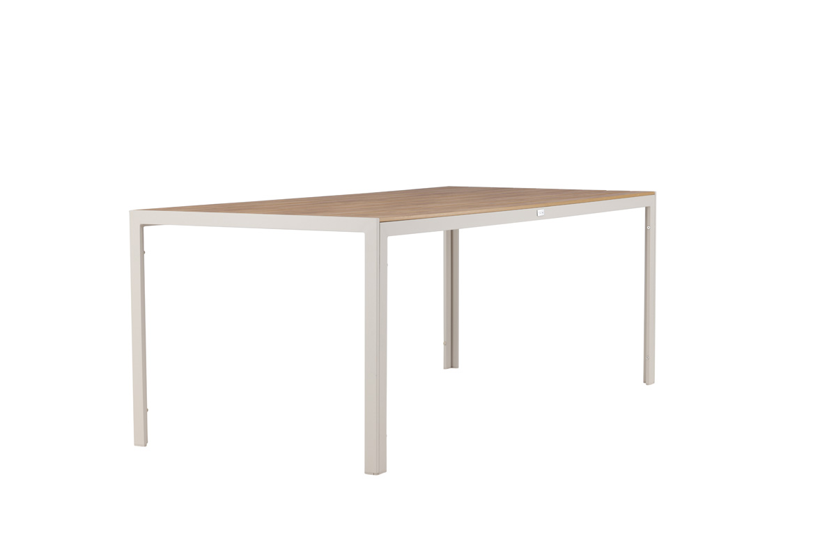 Tuintafel polywood Aaron - 205 x 90 cm Beige