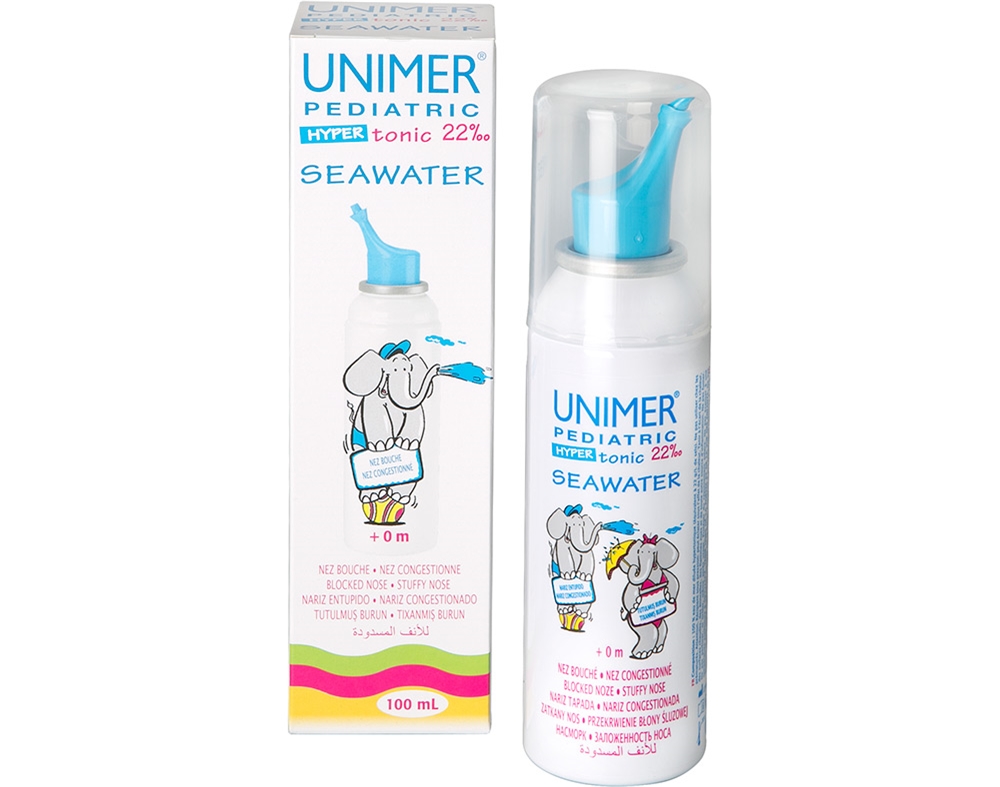 SPRAY UNIMER NASAL BABY HIPERTÓNICO 100ML
