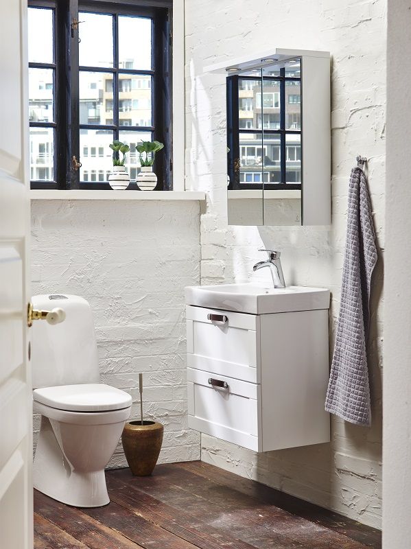 BADEROMSMØBEL CAMARGUE SKÄRGÅRD 60CM GRUNN HELDEKKENDE SERVANT