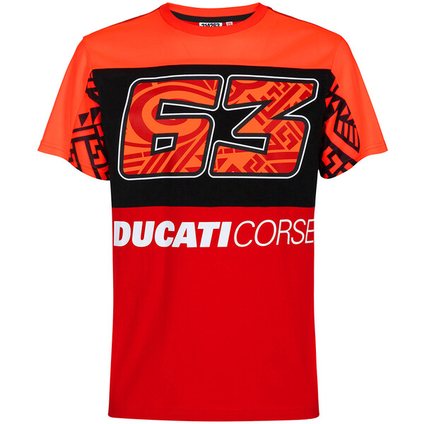 ducati - T-shirt Bagnaia Red Rouge / Noir