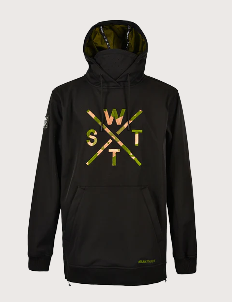 WATTS VESTE HOMME ORBITAL X SOFTSHELL KANGOUROU NOIR