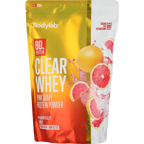 Valleproteinpulver m. grapefrugtsmag