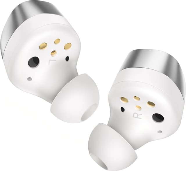 Sennheiser Momentum 4 true wireless in-ear høretelefoner (hvid-sølv)