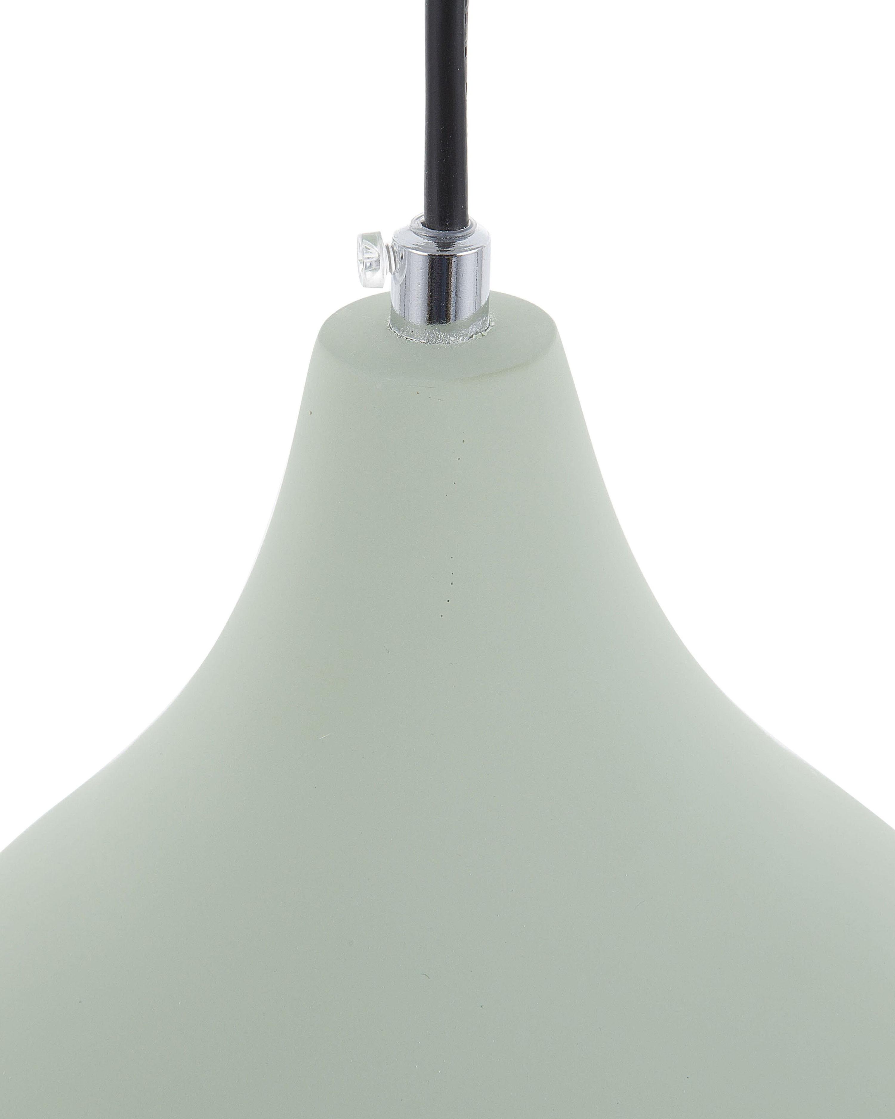 Hanglamp LAMBRO Beton Lichtgroen