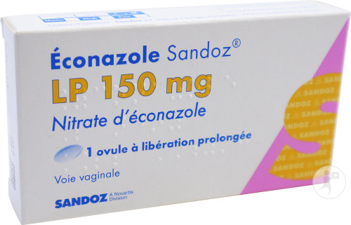 Sandoz Éconazole L.P. 150mg Nitrate D'Éconazole 1 Ovule À Libération Prolongée