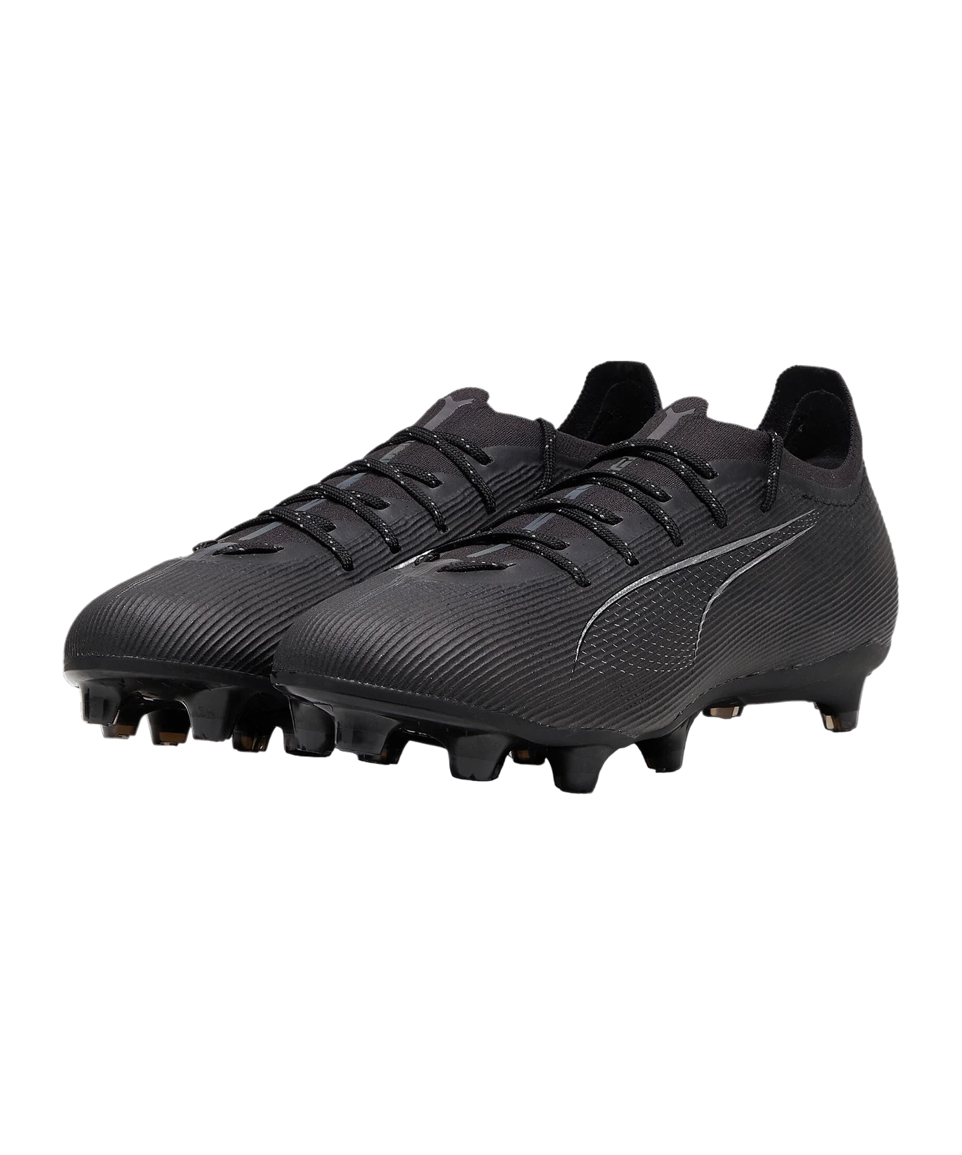 PUMA ULTRA 5 Pro FG/AG Eclipse Schwarz Weiss F02