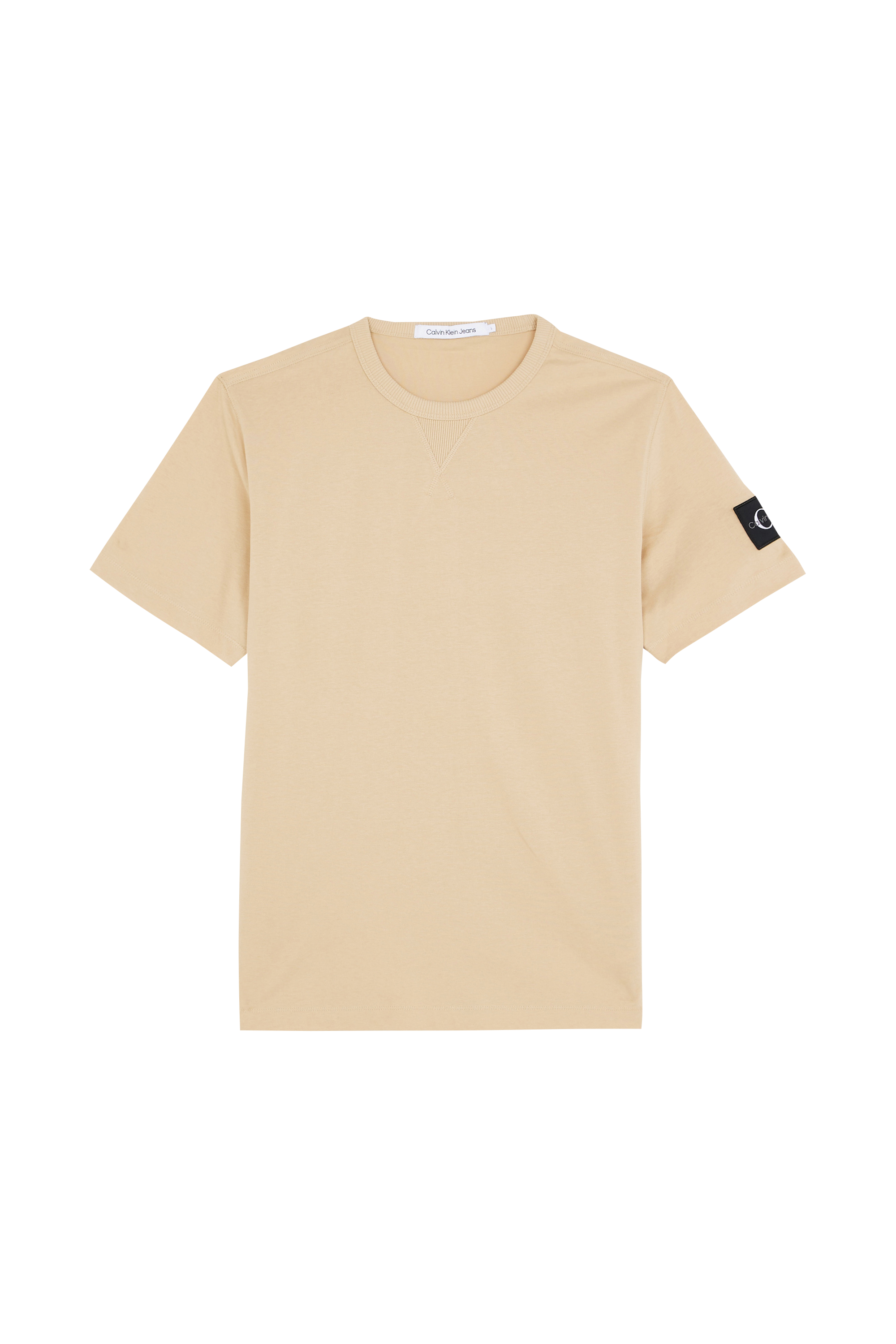 CALVIN KLEIN JEANS T-shirt BADGE REGULAR TEE Beige