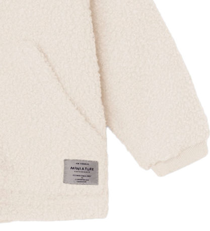 Mini A Ture Fleecejacke - Teddy - MatLiff - Angora Cream