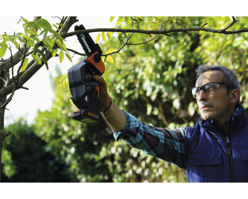 WORX 20V 12cm snoerloze snoeizaag/minikettingzaag/boomsnoeischaar WG324E.9 + GRATIS bonusartikel: 20V accu WA3644 (4,0Ah)