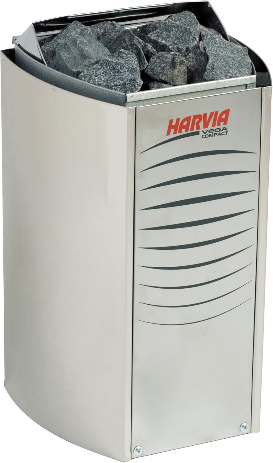 Harvia Vega Compact Saunaofen - BC35E 3,5 kW wird separates Steuergerät benötig, Edelstahl