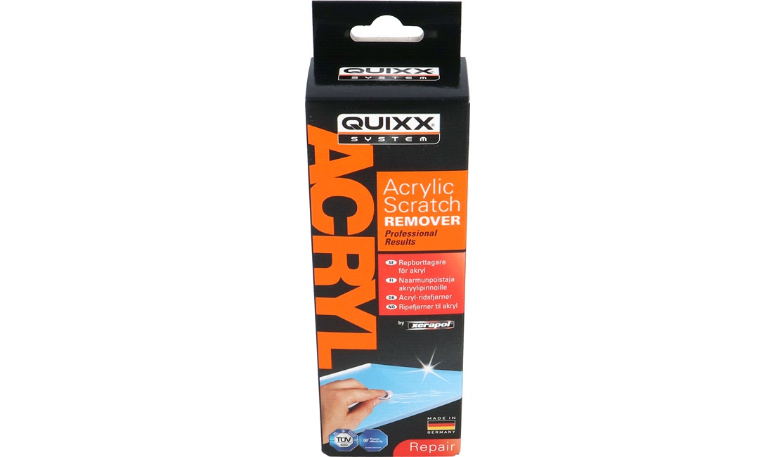 Quixx polish til plexiglas og acryl