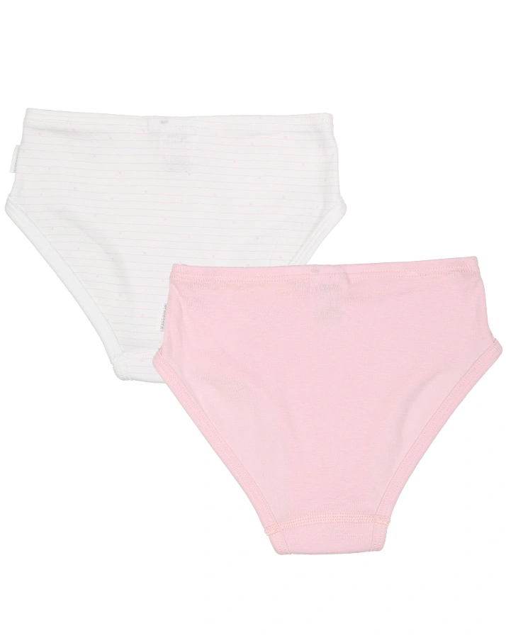 Hüftslip CLASSICS – PFERD 2er Pack in rosa/weiß