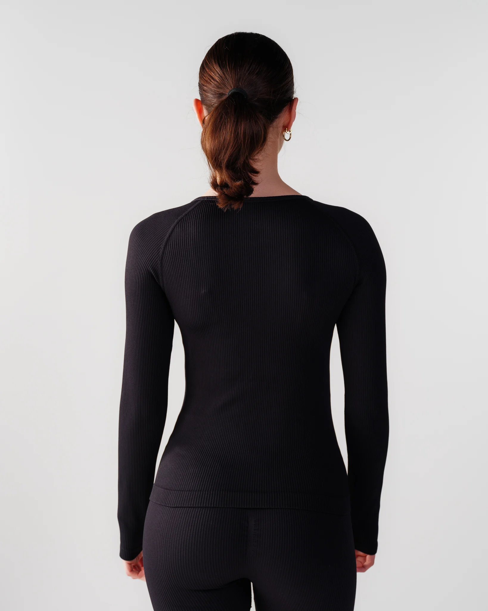 Bumpro Perfect Rib Sweatshirt Black Beauty