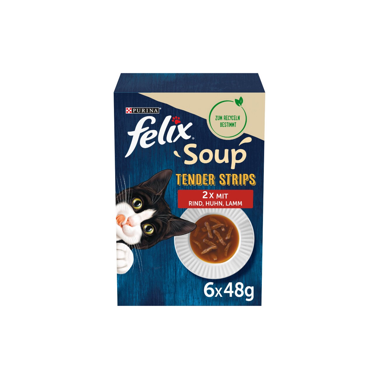 Felix Soup Tender Strips Suppe 24x48g