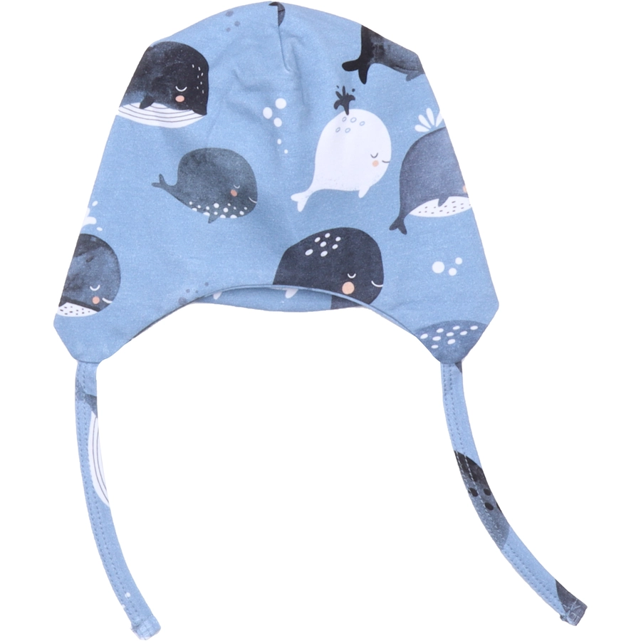 Walkiddy Hut Cute Whales blau
