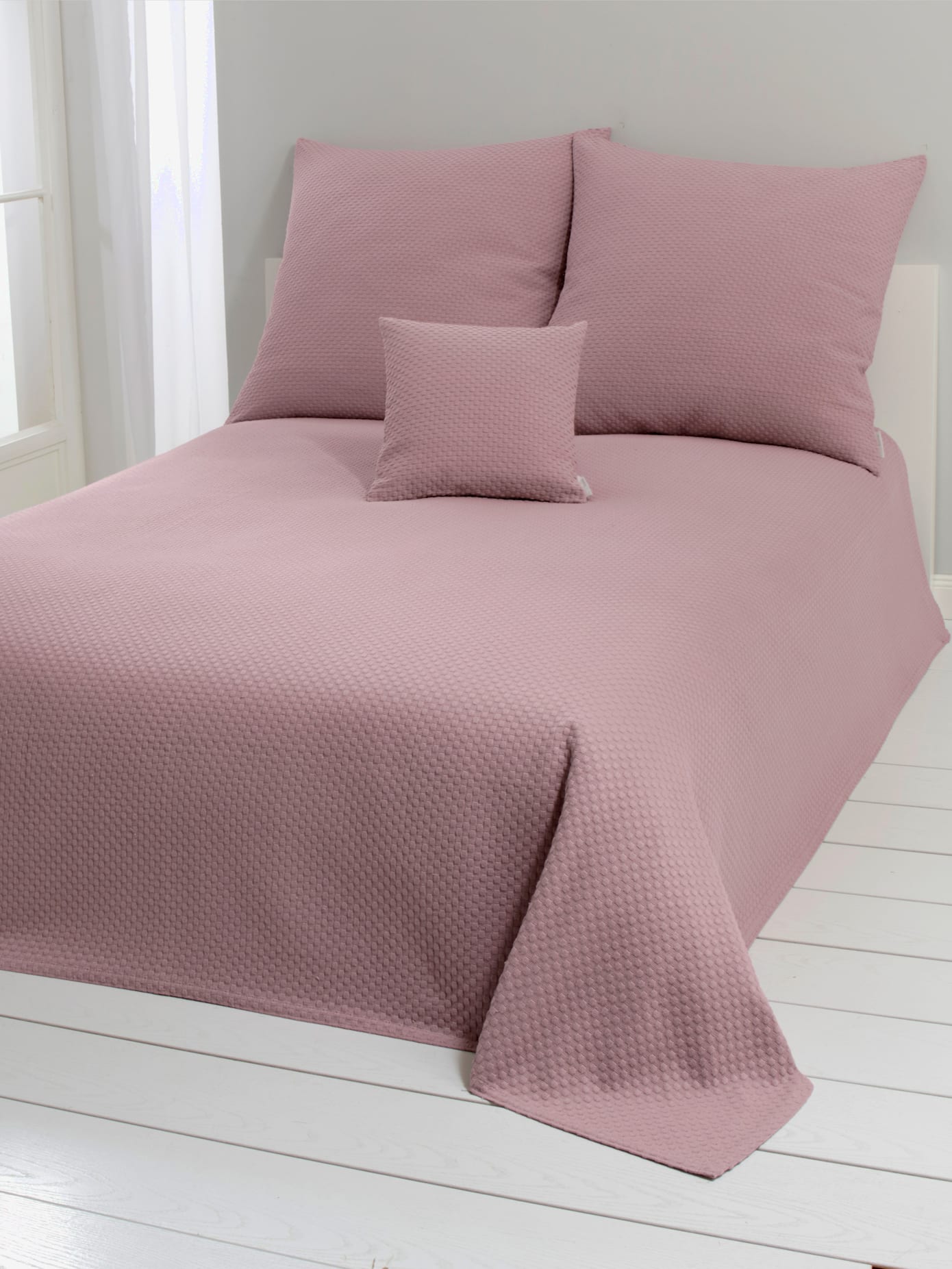 Plaid tissé en relief