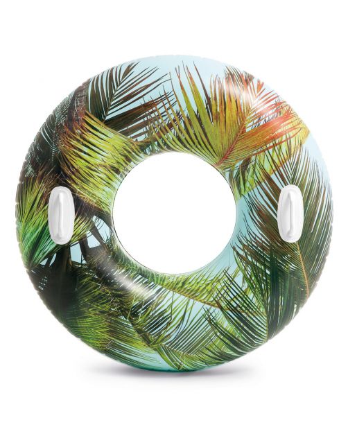 Intex Zwemband Tropical Met Handvatten - Luchtbedden - Ø97 cm Multi-Color Assorti