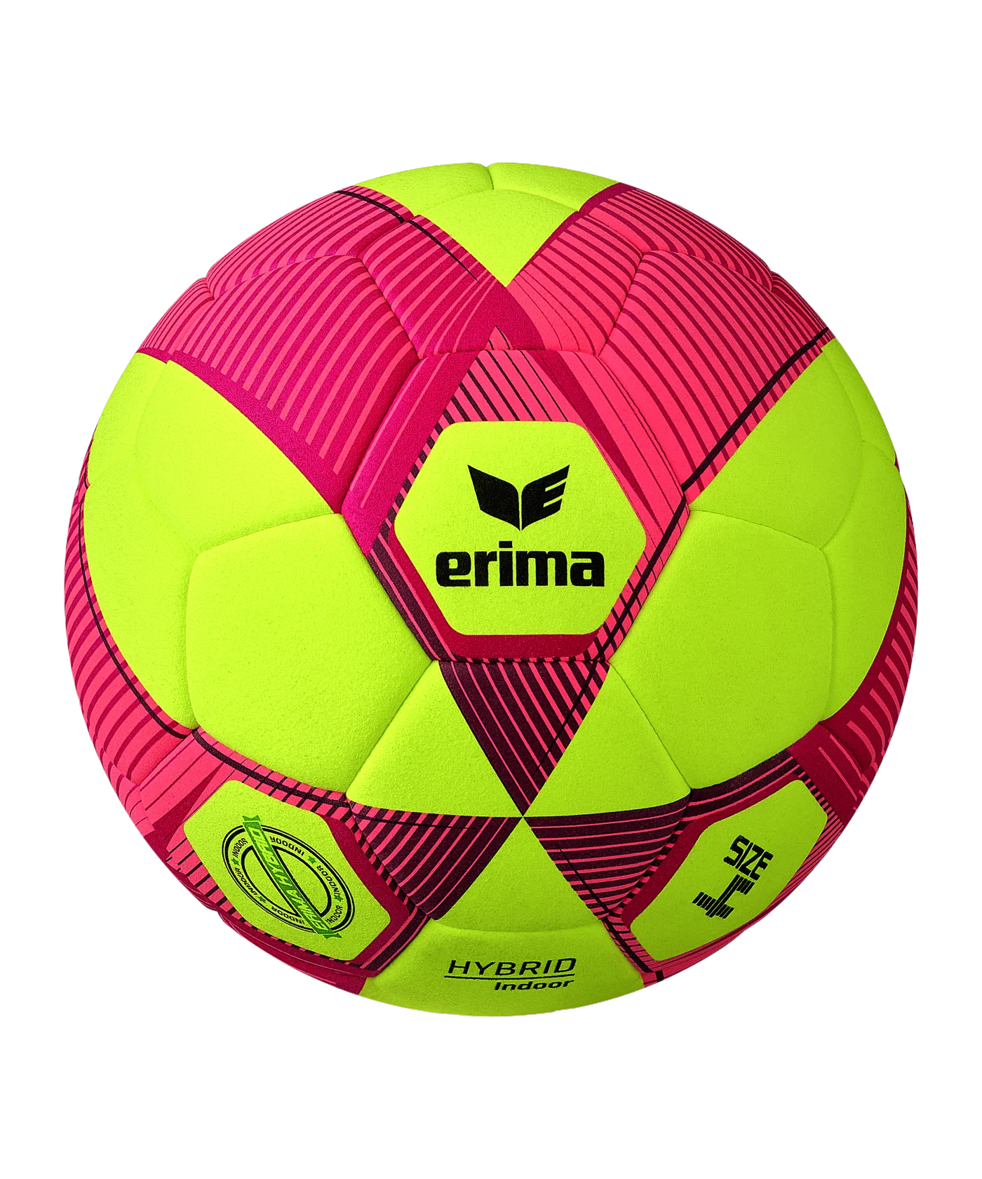 Erima Hybrid Indoor Trainingsball Gelb Rot
