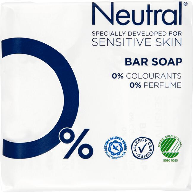 Neutral Parfumvrij Handzeepbar 2x100 GR