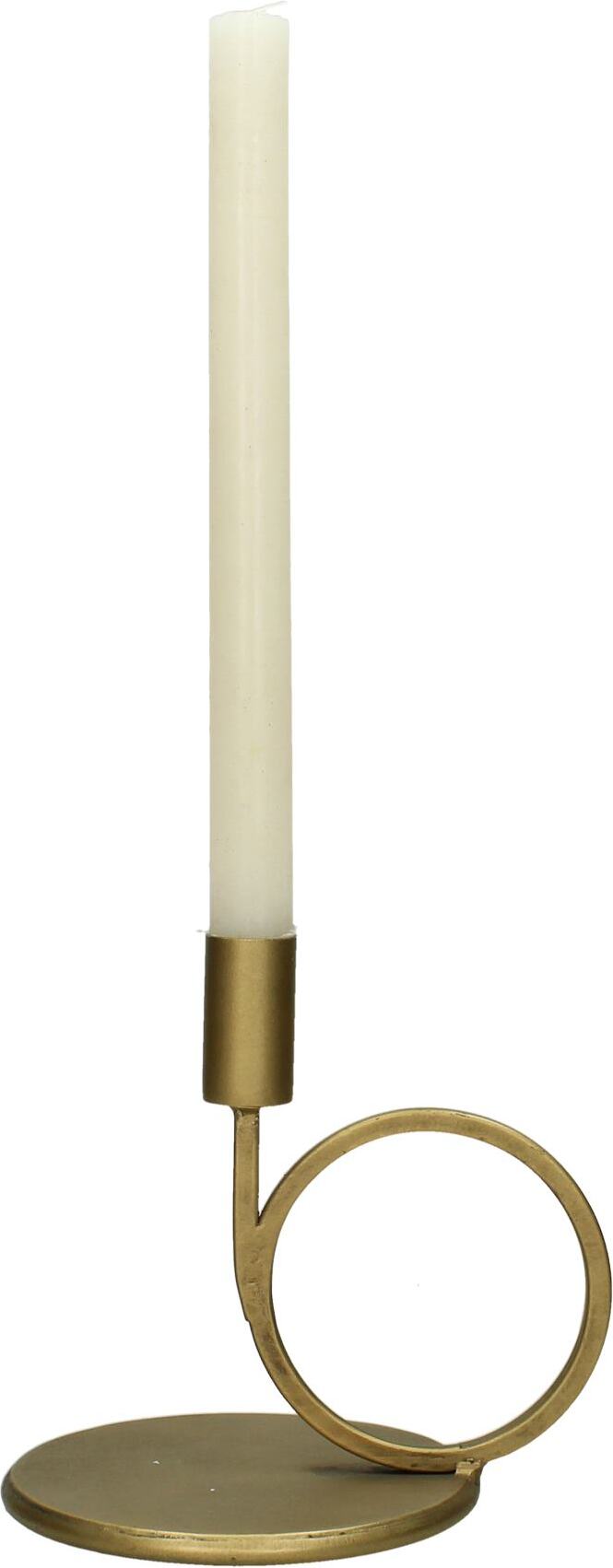 HD Collection kandelaar Metal goud 16,5 x 13 x 16,5 cm