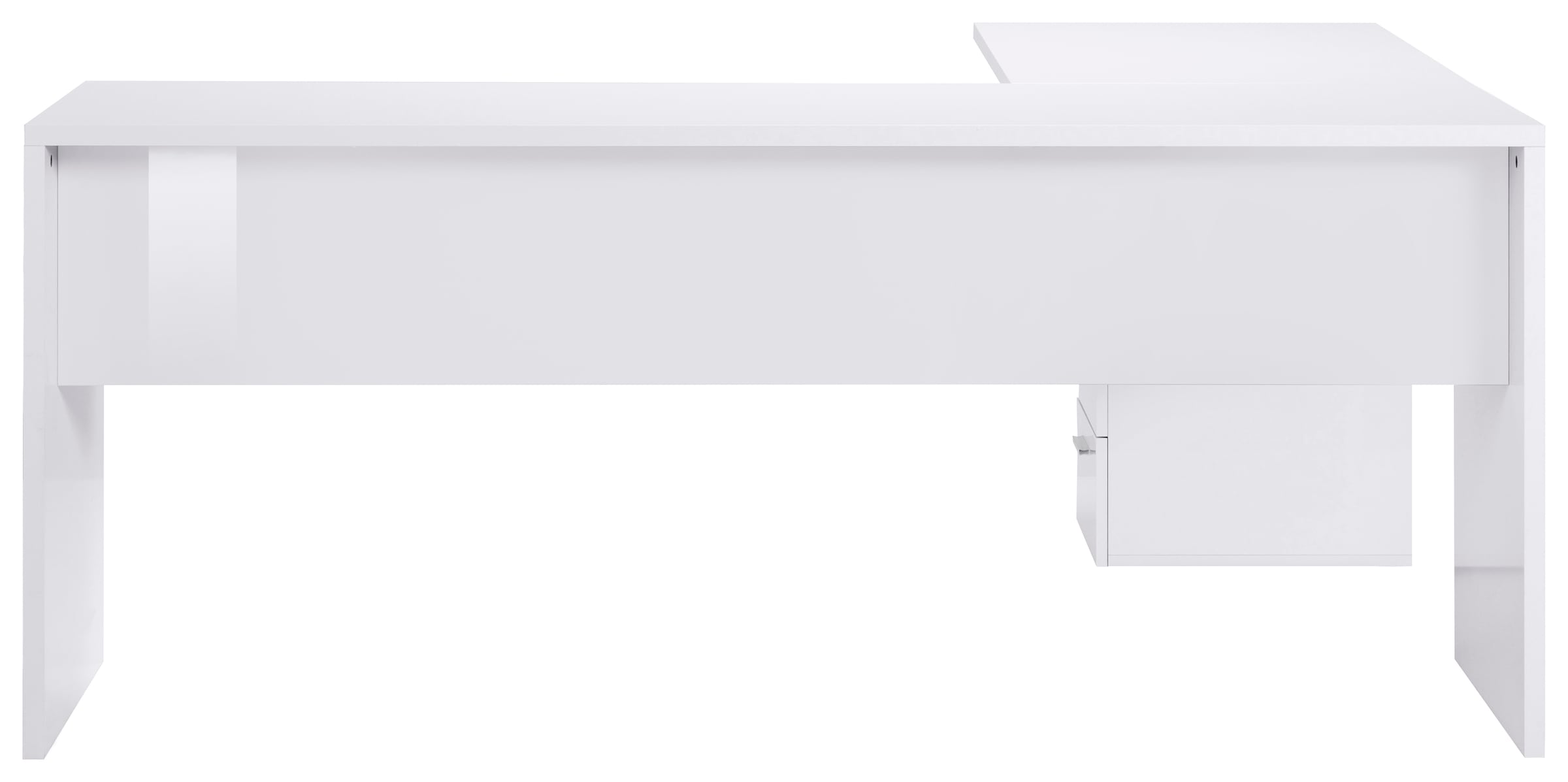 INOSIGN Eckschreibtisch »New Selina« Schreibtisch, Schubkästen, mit oder ohne Monitoraufsatz, B 180/160 cm