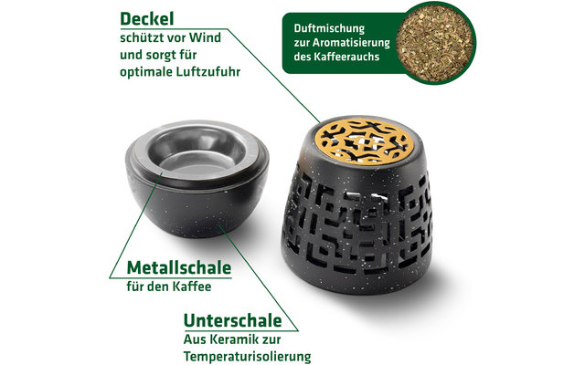 Gardigo Wespen Verdufter Kaffee mit Duftmischung
