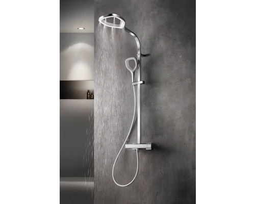 Douchekolom incl. thermostaat Breuer Aquamaxx Splash wit 9262008000099