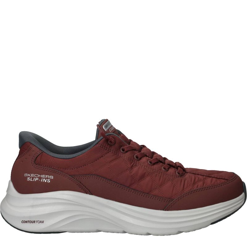Skechers Slip-Ins Contour Foam Sneakers Rood Heren