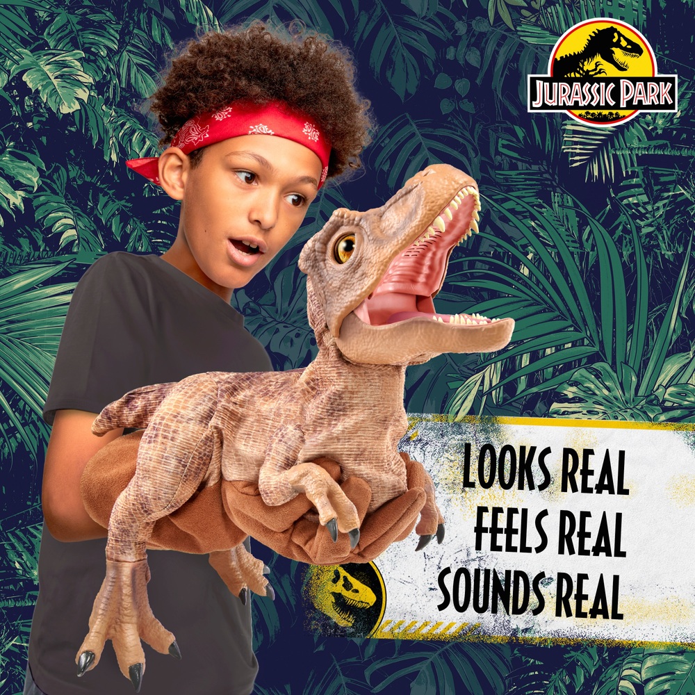 Jurassic Park Real FX T-Rex mit über 35 Aktionen und Soundeffekten