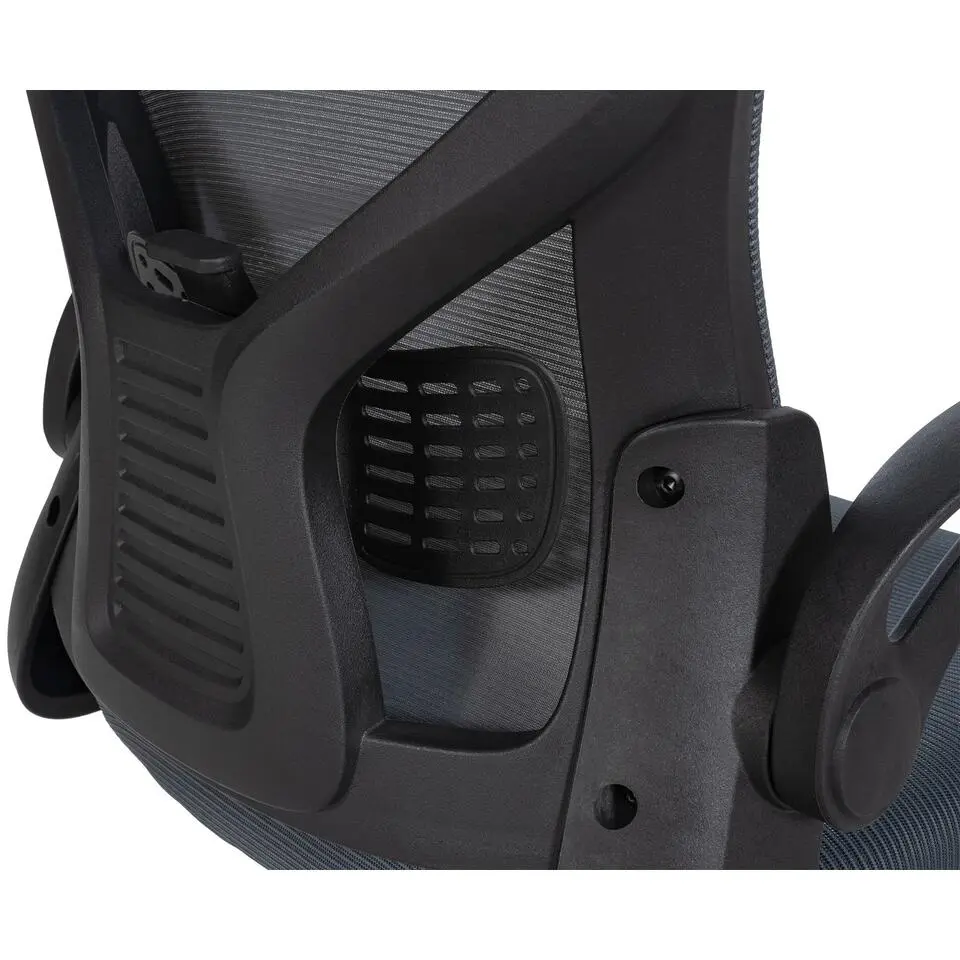 CLP Bureaustoel Hudson grijs Frame - Stof - grijs
