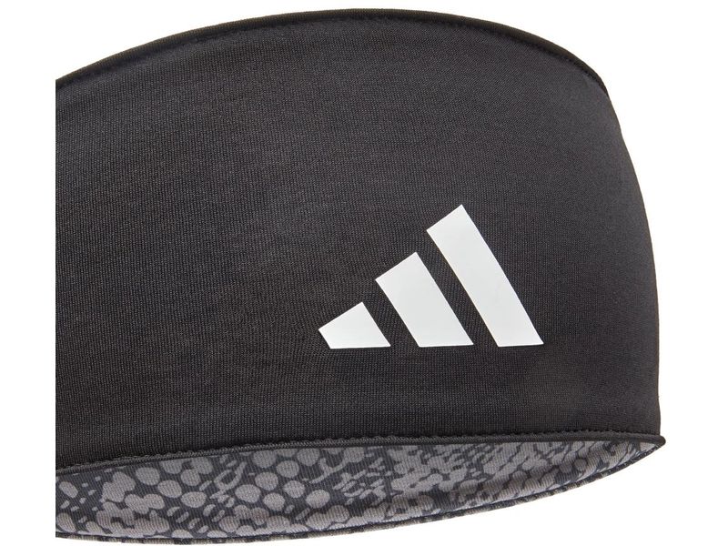 adidas Reversible Headband Grau/Schwarz Kopfband