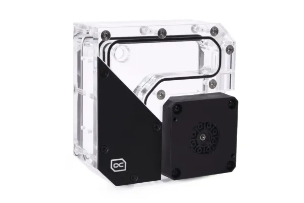 Alphacool Rise Flat Reservoir DDC ekspansionsbeholder med pumpe