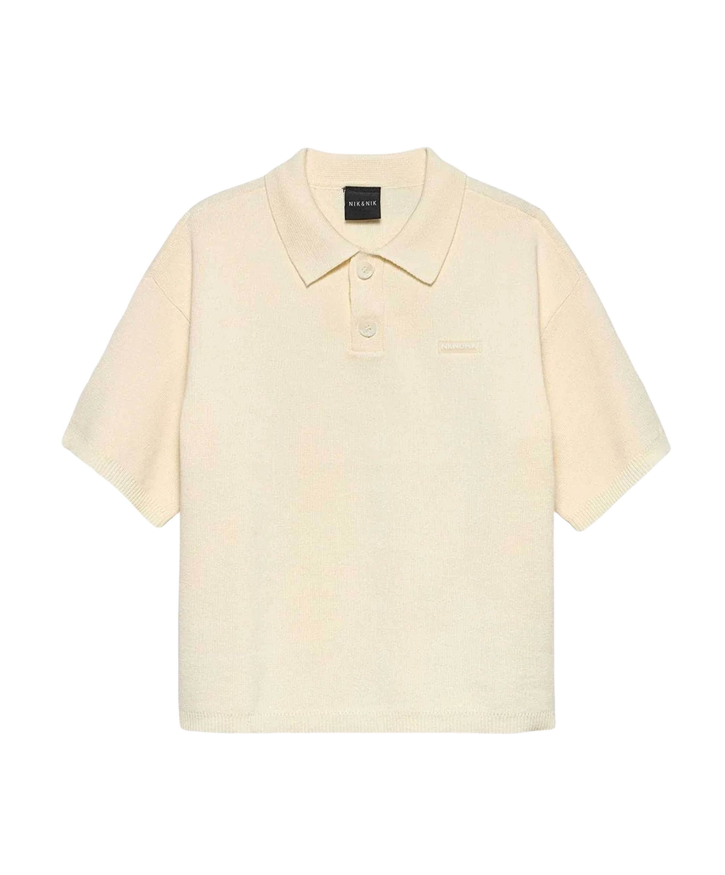 NIK & NIK Jongens polo beige