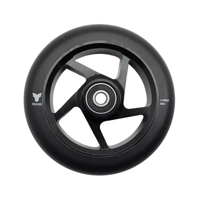 Paire de roues trottinette TRIGGER 5 spokes 110mm