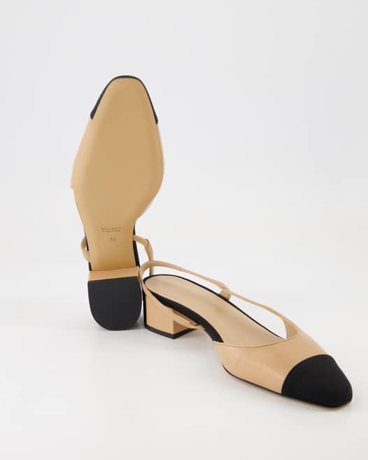 Konstantin Starke Rosette Slingpumps in Beige