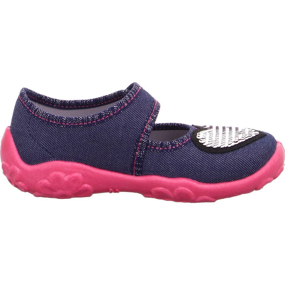 Superfit Bonny Hausschuhe Kinder blau