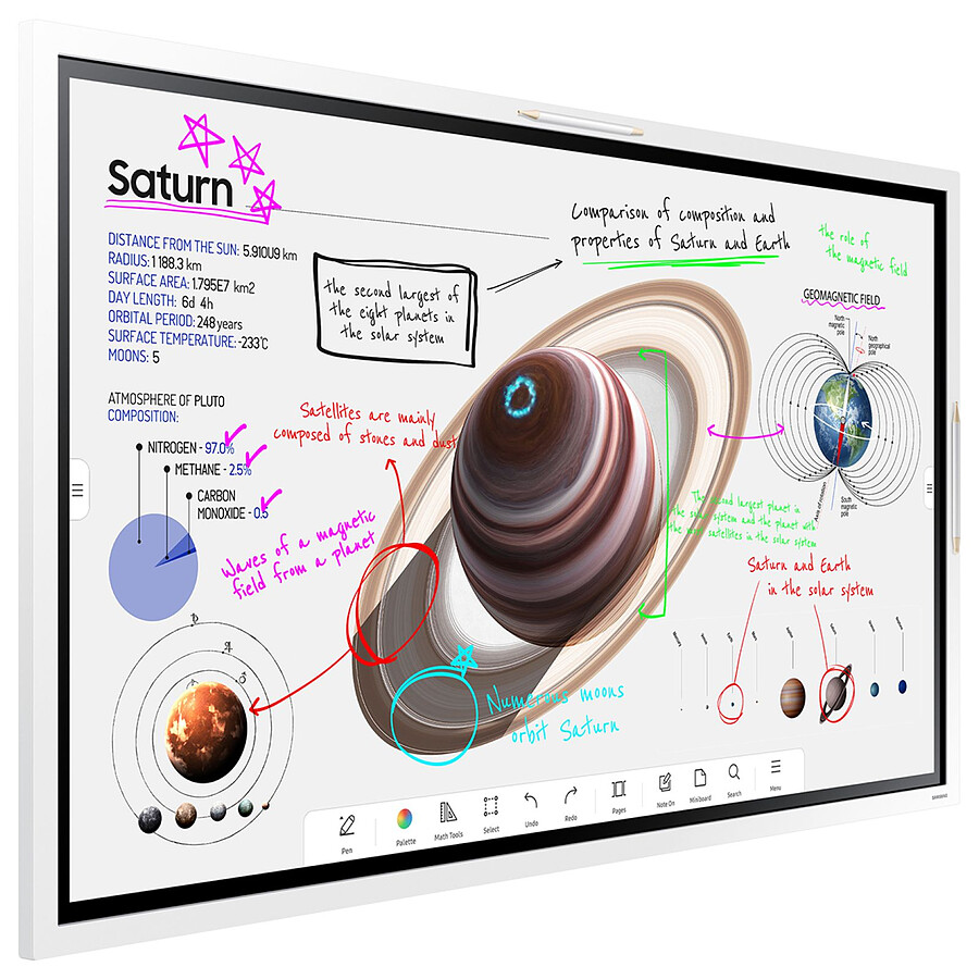 Samsung Flip 4 WM55B - Ecran tactile et interactif 4K UHD