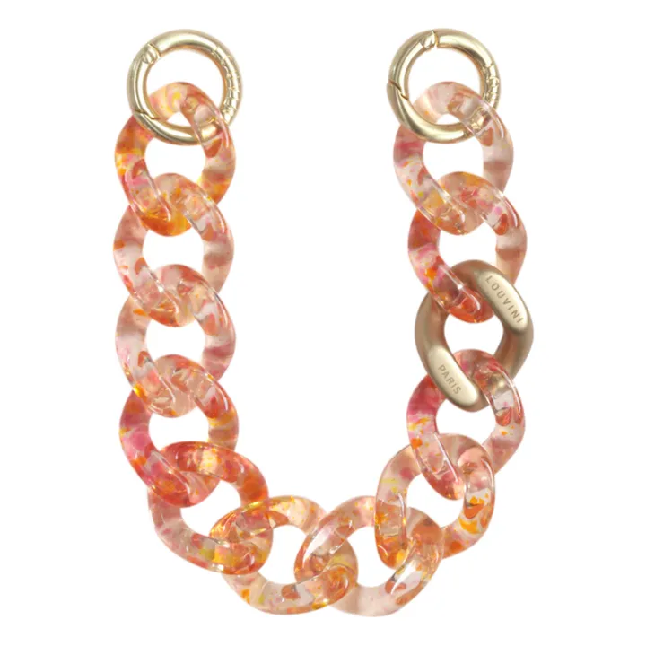 Louvini Bracelet chaîne Petit Zoé | Orange