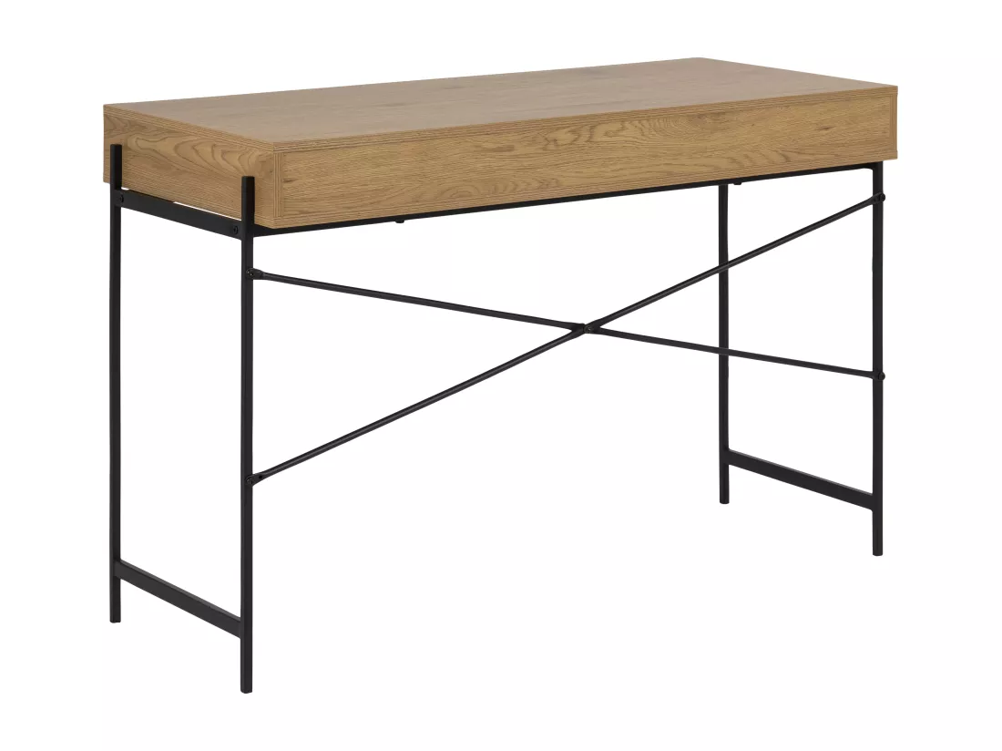 Angus Bureau avec 1 porte, coulissante, imitation chêne.