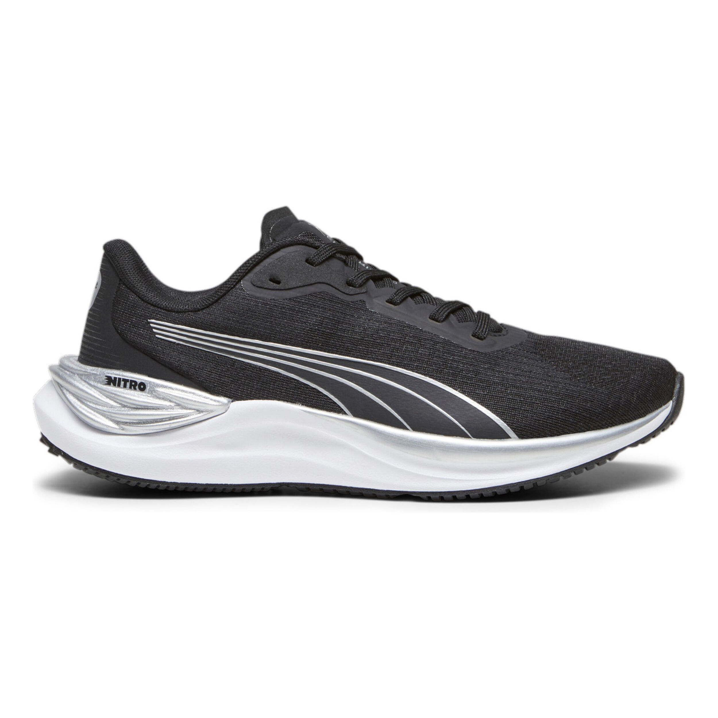 Puma Electrify Nitro 3 Chaussure De Running Sans Stabilisateurs Femmes - Noir , Argent